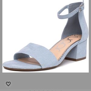 Ladies 2" block heeled sandals